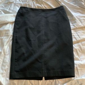 LOFT Black pencil skirt